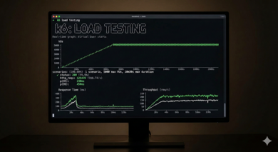 Load Testing Load testing results dashboard