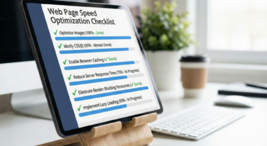 Web Speed Checklist Web speed optimization checklist
