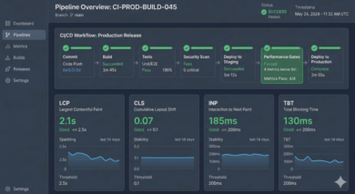 CI Performance Gate Continuous integration report with performance gate checks